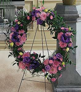 Flowers To All Presents Grapevine Wreath