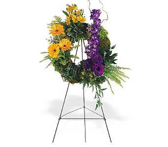 Flowers To All Presents Ring of Hope Wreath