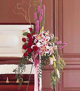 Flowers To All Presents Amethyst and Ruby Standi