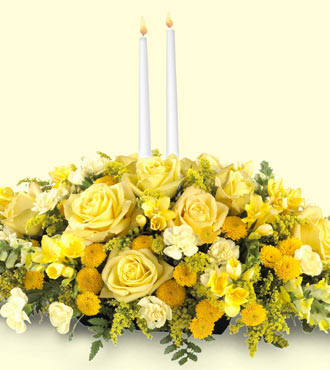 Golden Splendor Centerpiece